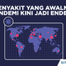 INFOGRAFIK: 6 Penyakit yang Awalnya Pandemi Kini Jadi Endemi