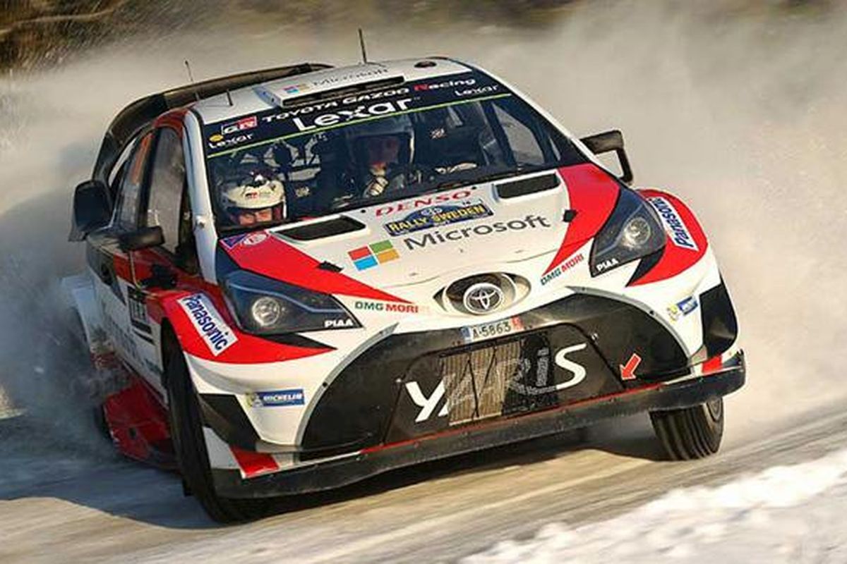 Toyota mengakhiri puasa gelar WRC sejak 19 tahun lalu dengan Yaris dan pebalap Jari-Matti Latvala.