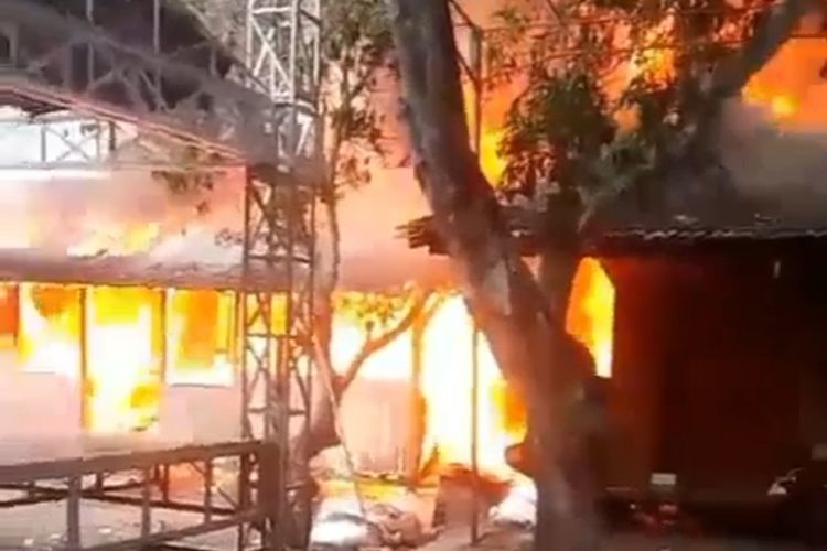 Usai Gelar Hajatan Pernikahan, Tiga Rumah di Grobogan Ludes Terbakar