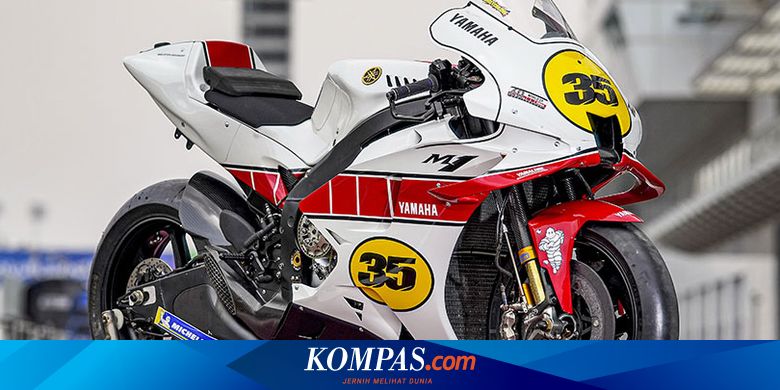 Sejarah Livery Speed Block Yamaha Berwarna Putih Merah - Vimarsana News