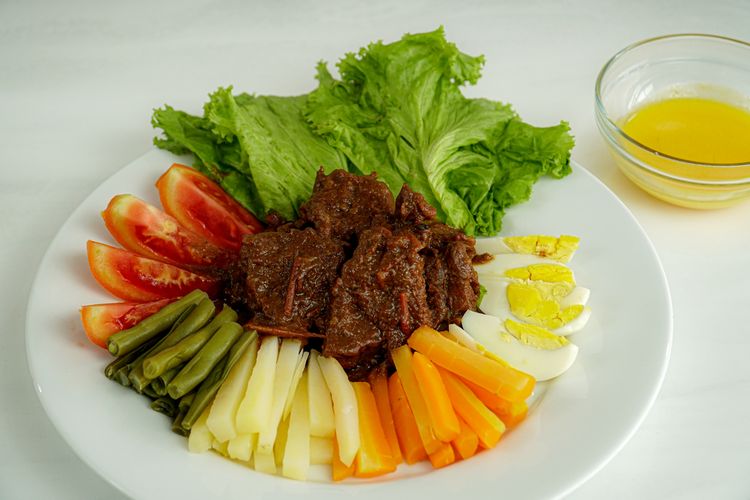 Selat solo rumahan ala Instagram @my.foodplace. 