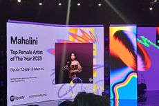 Dapat Penghargaan Spotify Wrapped Live Indonesia 2023, Mahalini: Terima Kasih, Ini Pertama Kali