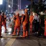 Ada Pembersihan Trotoar di Thamrin, Pejalan Kaki: Jadi Harus Melipir