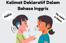 Contoh Kalimat Deklaratif dalam Bahasa Inggris