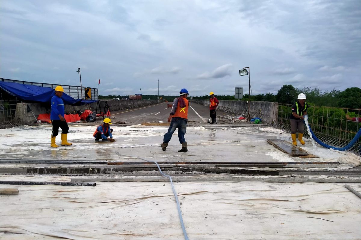 Perbaikan Ruas Tol Terpeka