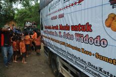 Masyarakat Liang Melas Kirim 3 Ton Jeruk untuk Presiden Jokowi
