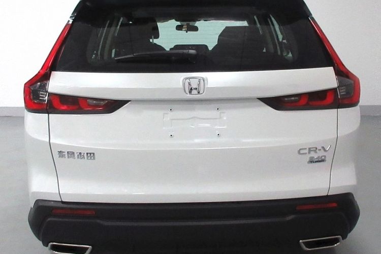 Tampilan Honda All New CR-V generasi keenam di China