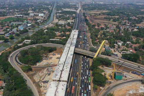 Truk Bakal Dilarang Lewat Tol Layang Jakarta-Cikampek