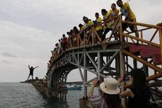Bupati Kepulauan Seribu Minta Jembatan Cinta Diperbaiki