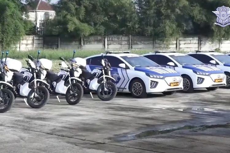 Polda Bali Operasikan 300 Motor Listrik untuk KTT G20