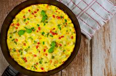 Resep Omelet Telur Tebal dan Creamy, Tambah Keju biar Gurih