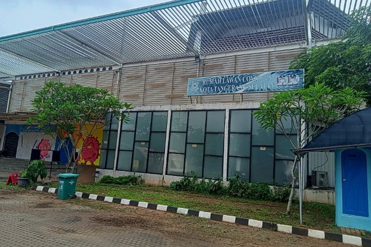 Foto Rumah Lawan Covid-19 di Tandon Ciater, Tangerang Selatan (15/1/2022)