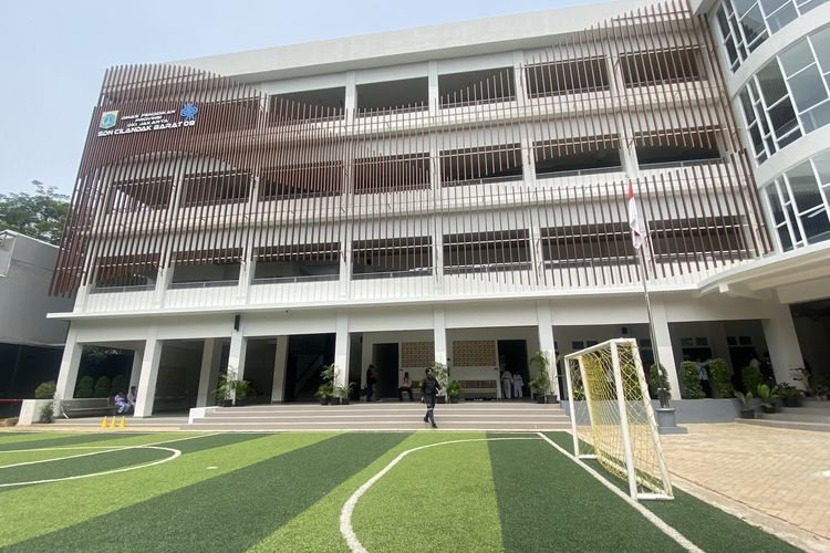 Habiskan Rp 31 Miliar, SDN Cilandak Barat 08 Jaksel Kini Berubah Jadi Gedung 4 Lantai dan Punya Lift