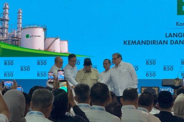 Prabowo Resmikan BBM Baru B50, Indonesia Tak Perlu Impor Solar Lagi
