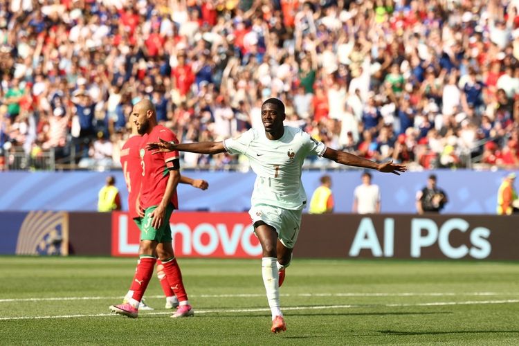 Hasil Perancis Vs Maroko 2-0: Gol Mbappe dan Dembele Antar Les Bleus ke Semifinal