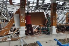 Bangunan Pendopo Kecamatan Cluring Banyuwangi Mendadak Ambruk, Polisi Selidiki Penyebab