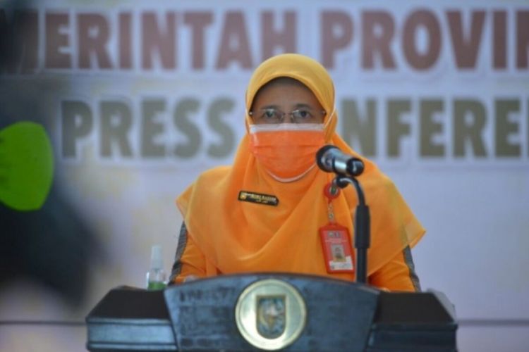 Kepala Dinas Kesehatan Riau Mimi Yuliana Nazir