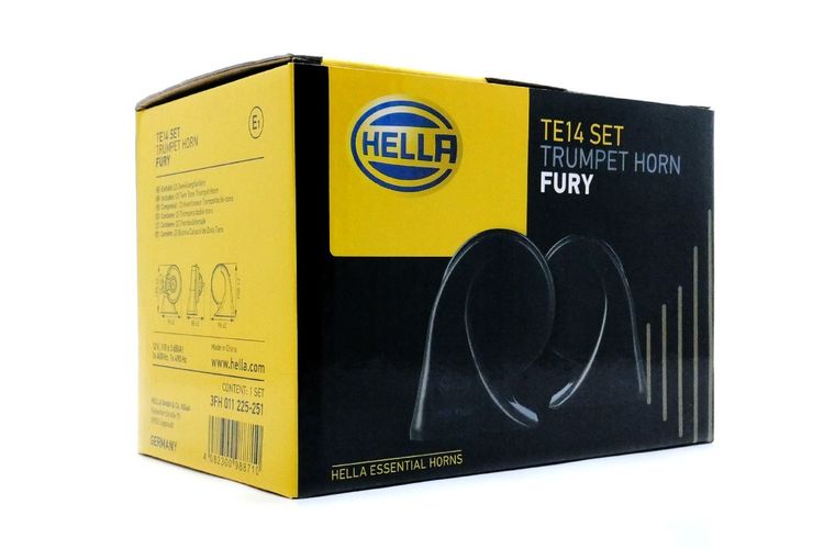 Klakson keong mobil motor terbaru Hella Fury yang resmi diluncurkan PT Sarana Berkat (SB) di Indonesia 