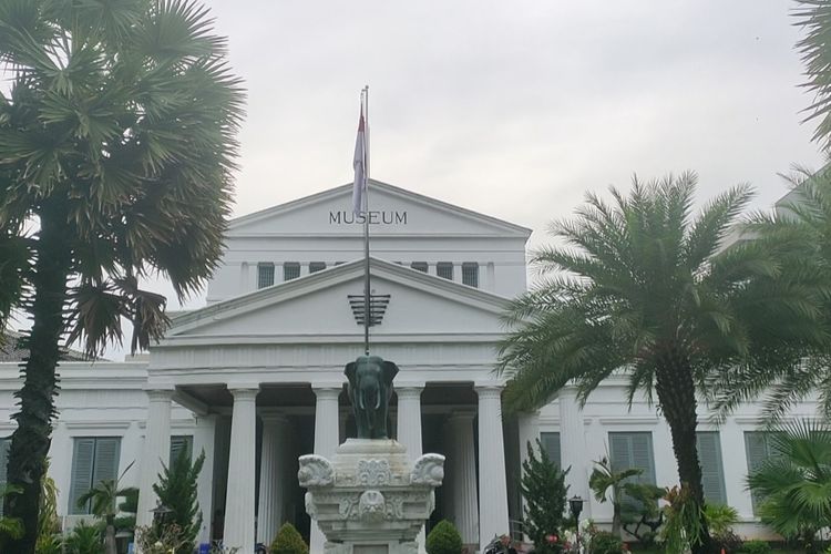 Museum Nasional atau Museum Gajah di Jakarta Pusat masih tutup untuk kunjungan wisata pada Hari Kedua Lebaran 1443 H atau Selasa (3/5/2022).