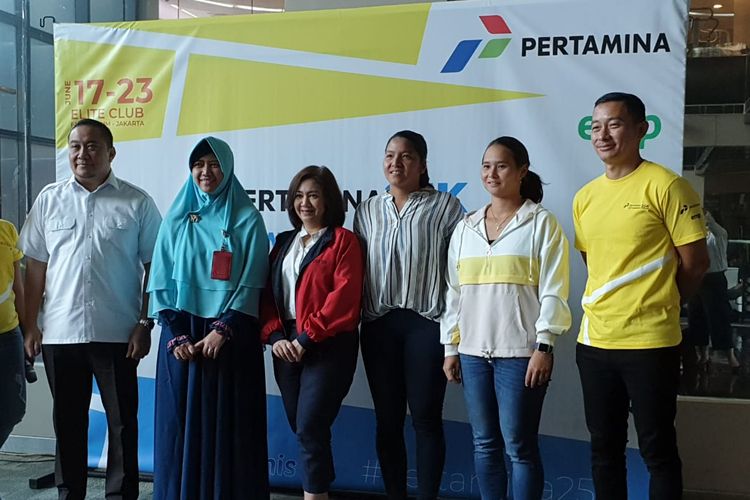 Turnamen tenis Pertamina 25K Women?s Circuit akan berlangsung di Elite Club Epicentrum, Jakarta, pada tanggal 17 hingga 23 Juni 2019.