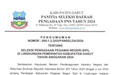 Seleksi CPNS 2024 Pemkab Garut, Cek Daftar Formasi yang Dibutuhkan