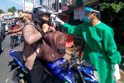 Hari Pertama PKM di Semarang, Pengemudi Kendaraan Wajib Pakai Masker