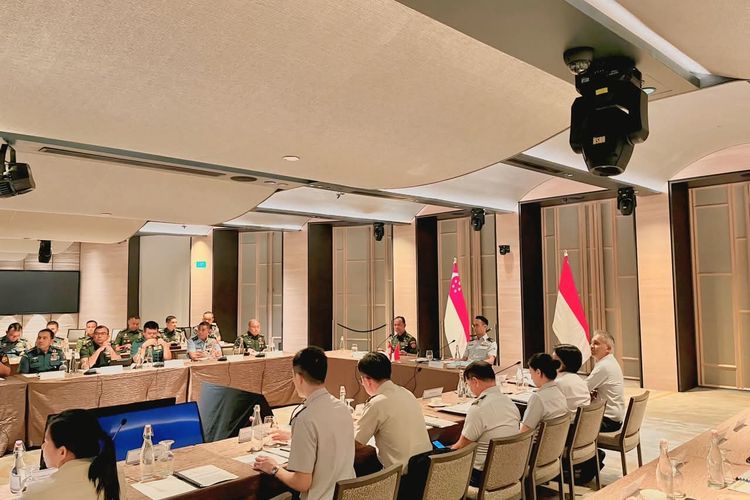 Kasum TNI Pimpin Pertemuan Tahunan TNI-SAF di Singapura, Apa yang Dibahas?