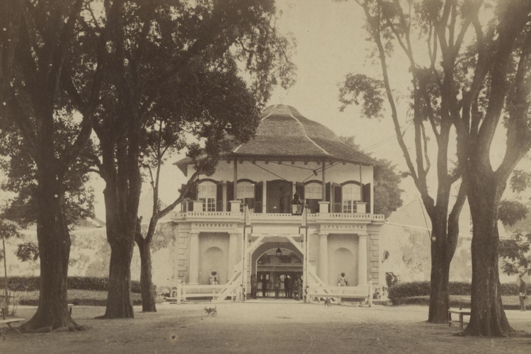 Foto Benteng Vastenburg Solo tahun 1870