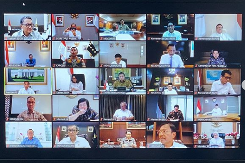 Senin Pagi, Jokowi Gelar Rapat Melalui 'Video Conference'