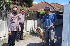 Cerita Yadi Gagal Kurban karena Uangnya Rusak Dimakan Rayap, Kini Dapat Domba dari Polisi