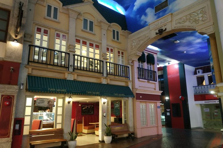 Suasana kota di KidZania Jakarta 