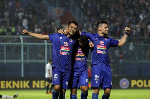 Link Live Streaming Arema FC Vs Persija, Laga Penentu Juara Grup B