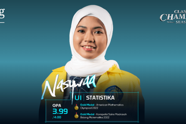 Profil Nasywaa, Mahasiswa Statistika UI Peserta CoC 3 yang Unggul di Episode 1