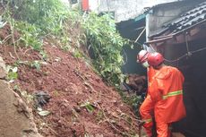 Hujan Deras Sebabkan Longsor di Kota Depok