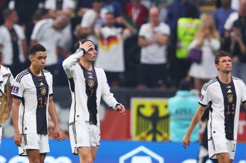 Jerman Tak Lolos Grup Piala Dunia 2022: Start Buruk Berujung Catatan Kelam