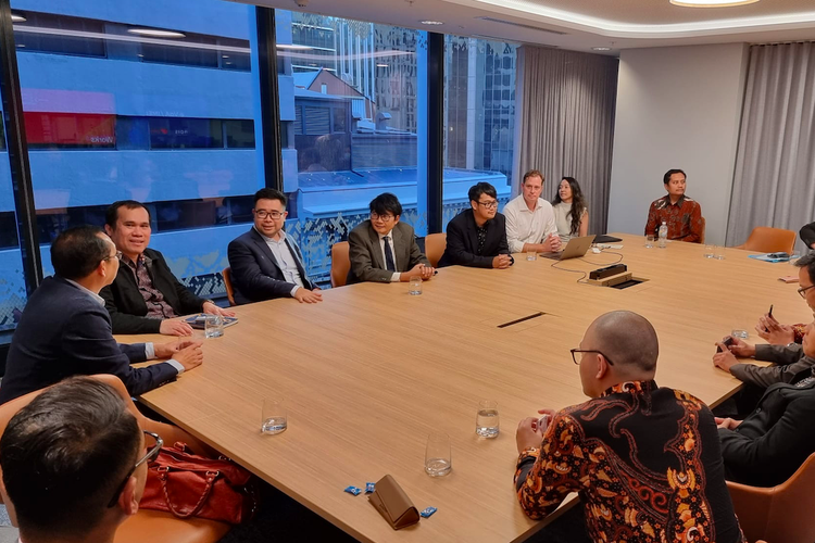 Pertemuan Tim Privy dengan KBRI Canberra dan KJRI Sydney, Australia.