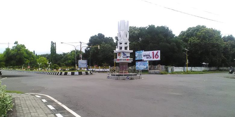 Suasana Kota Maumere, ibu kota Kabupaten Sikka, Nusa Tenggara Timur, Kamis (20/12/2018).