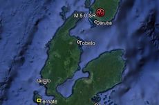 Gempa Bumi Magnitudo 5 Guncang Pulau Morotai