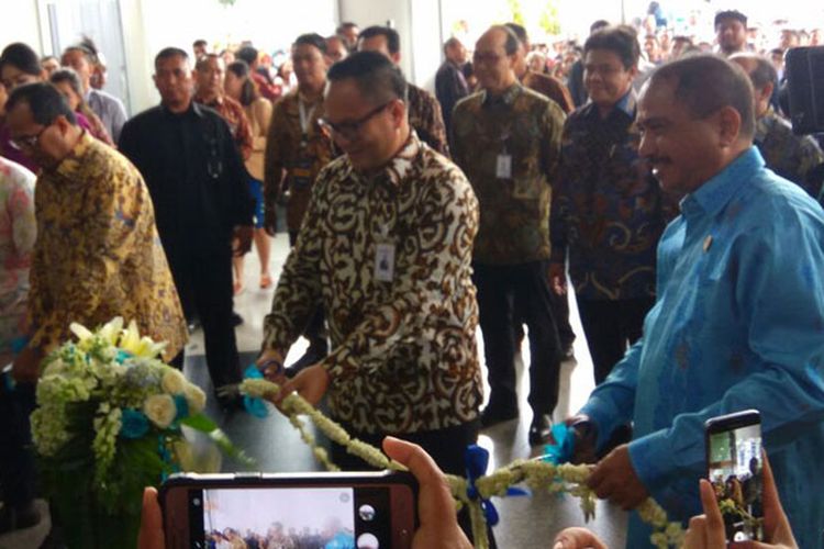 Pembukaan Garuda Indonesia Travel Fair (GATF) 2018 dibuka oleh Menteri Pariwisata Arief Yahya di JCC, Jumat (6/4/2018). Pameran berlangsung sampai Minggu (8/4/2018).