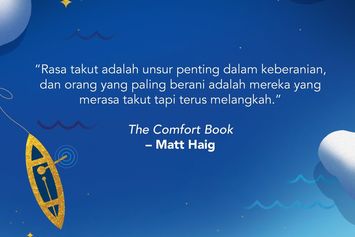 Kata-Kata Galau yang Menembus Sampai Hati dari Buku The Comfort Book