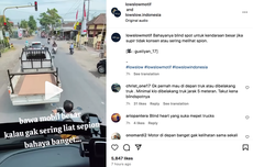 Momen Sopir Truk Menjelaskan Bahaya Blind Spot pada Kendaraan Besar