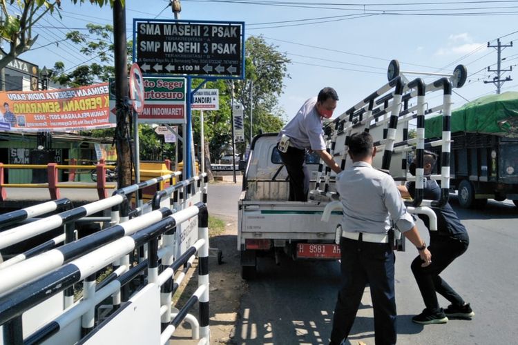Persiapan Dishub Kota Semarang tutup ruas jalan 