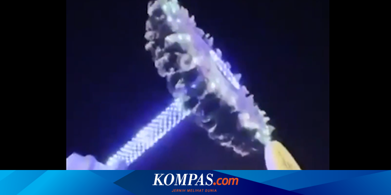 Momen Mengerikan! Wahana Permainan di Arab Saudi Anjlok, Video Viral Bikin Geger!