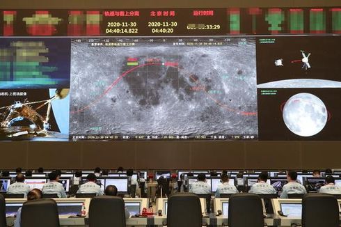 China Berhasil Masuki Area Bulan yang Belum Terjamah Manusia