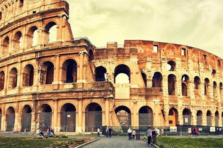 Colosseum di Roma.