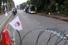 Massa Pendukung dan Kontra Ahok Sudah Berkumpul di Jalan RM Harsono