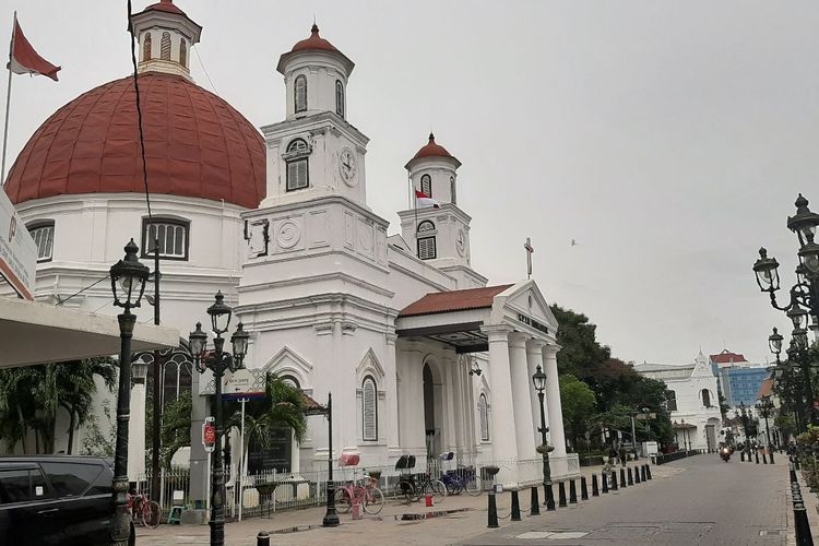 Gereja Bleduk Semarang, genangan air surut