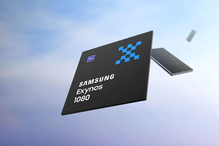 Ilustrasi chipset Samsung Exynos 1080.