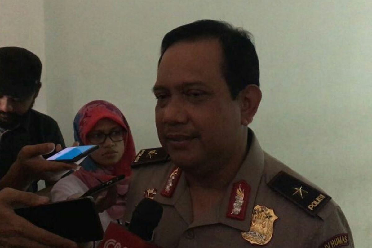 Kepala Biro Penerangan Masyarakat Divisi Humas Polri, Brigjen Rikwanto, ditemui di Mapolda Metro Jaya, Jumat (7/7/17).