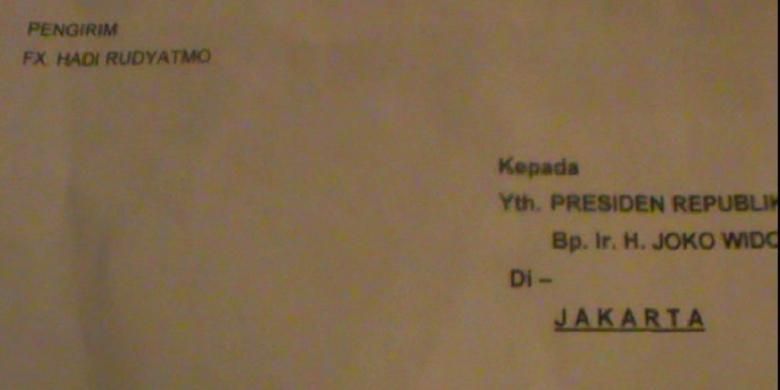 Isi Surat Cinta Wali Kota Solo Yang Batal Diberikan Kepada Jokowi